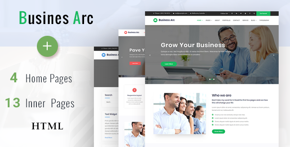 Business Arc HTML in Themeforest